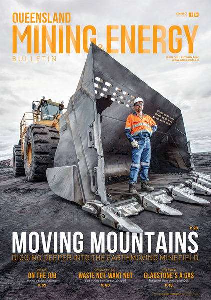 QLD MINING & ENERGY AUTUMN 2014 FRONT COVER